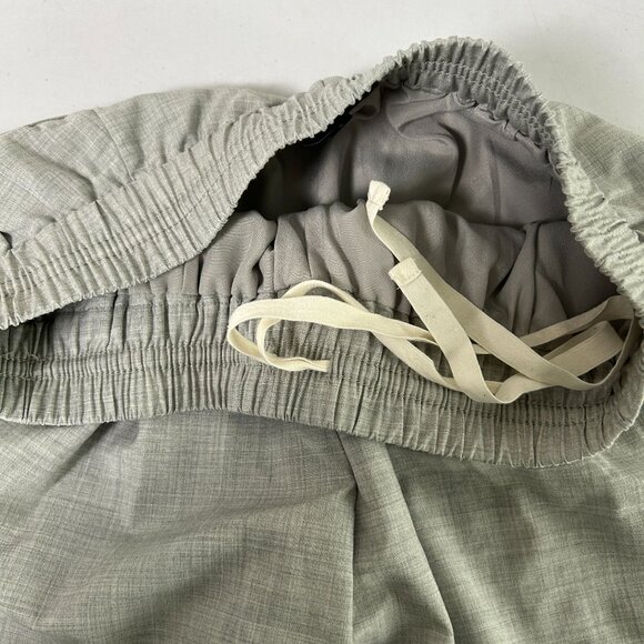 J Crew Harlow Pull On Pants Womens 8 Gray Wool Blend Lined Elastic Waist B5604 - Picture 7 of 16